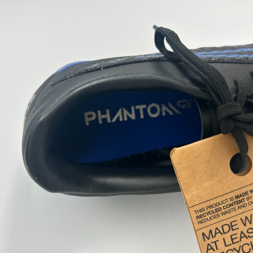 Nike Phantom GX Soccer Cleats DD9473-040 BlackChrome Hyper Royal SZ M 5/W 6.5 - Picture 10 of 13